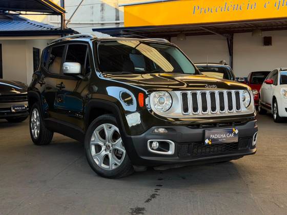 JEEP RENEGADE 1.8 16V FLEX LIMITED 4P AUTOMÁTICO JEEP RENEGADE 1.8 16V FLEX LIMITED 4P AUTOMÁTICO